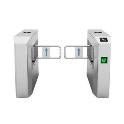 Supermarket Entrance Landscapes Park Barcode QR Code Reader Competitive Price Turnstile Swing Barrier Gate