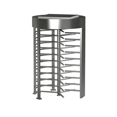 Access Control Full Height Turnstile Gate Intelligent Arc Turnstile With Single Lane